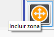 Incluir zona (arrastrar y soltar)