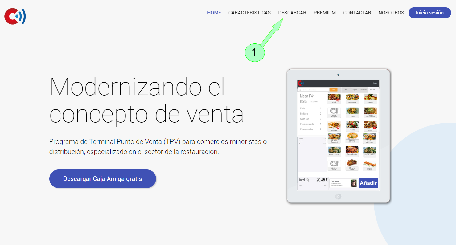 Descargar TPV o POS Caja Amiga Free